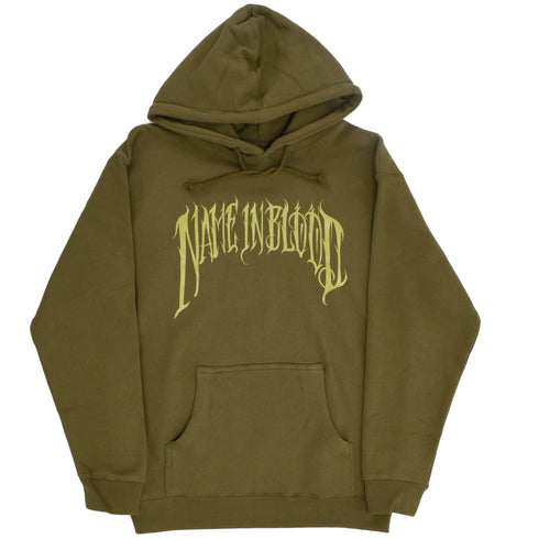 Name In Blood - Goat Hoodie (Green)